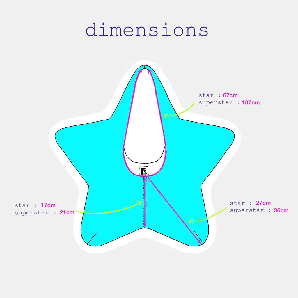 sac de star - argent et rose