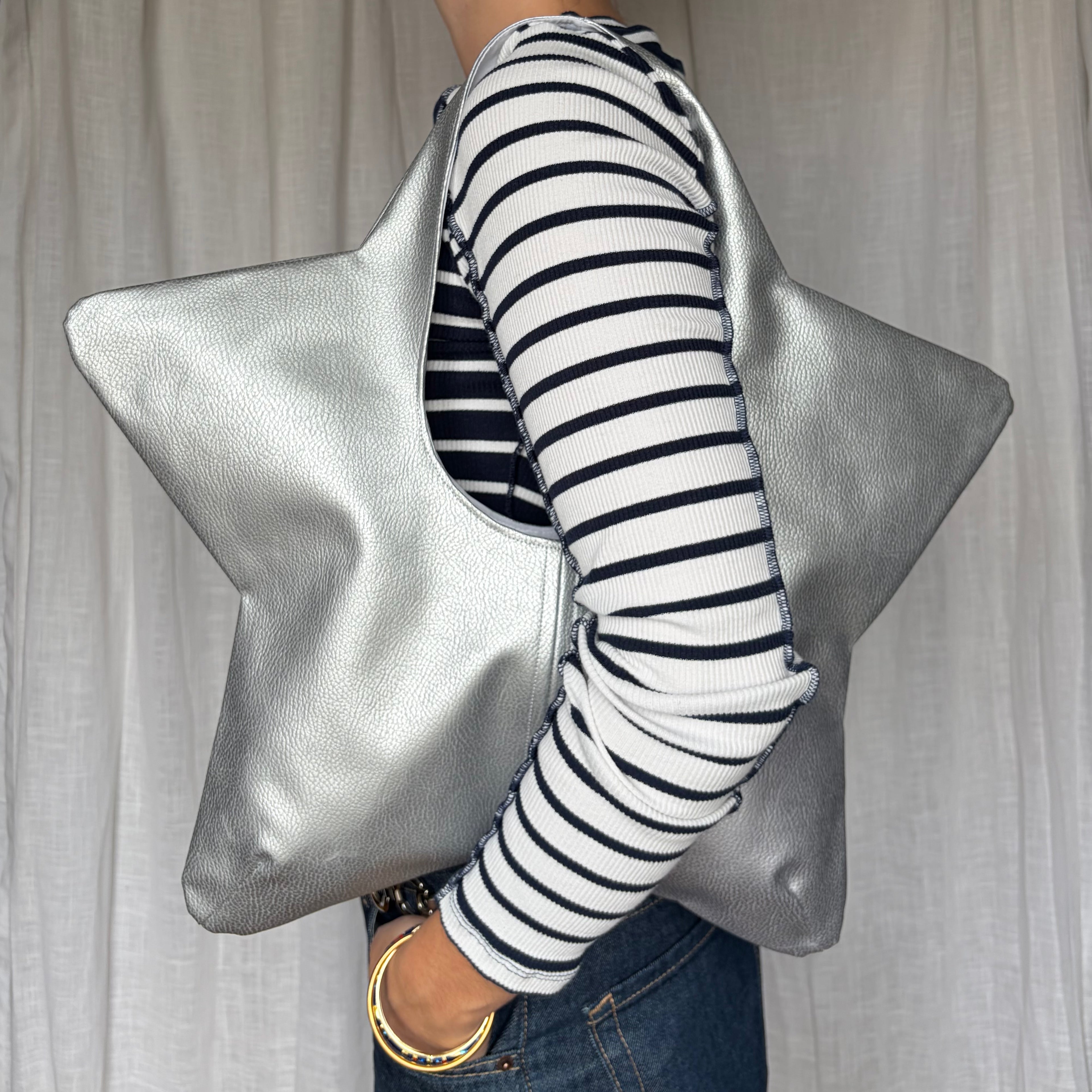 sac de star - argent et rose