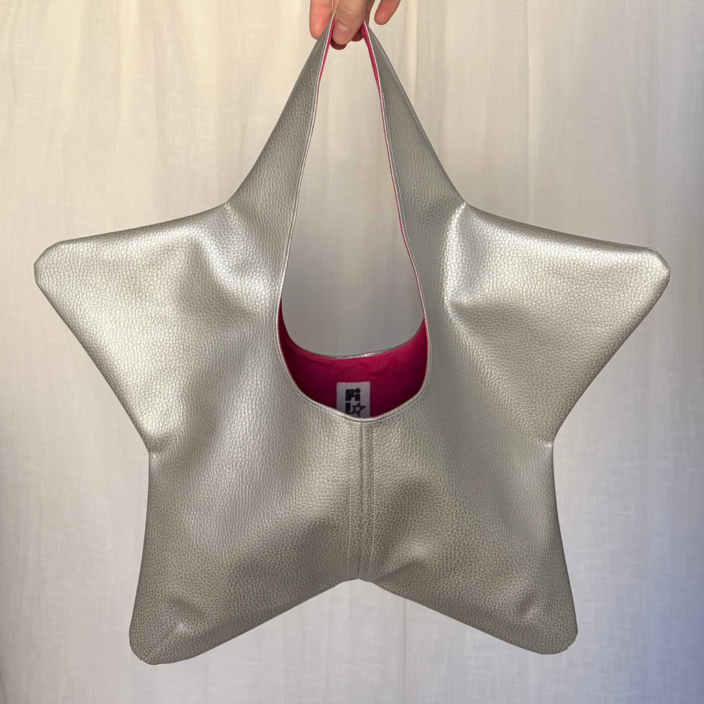 sac de star - argent et rose