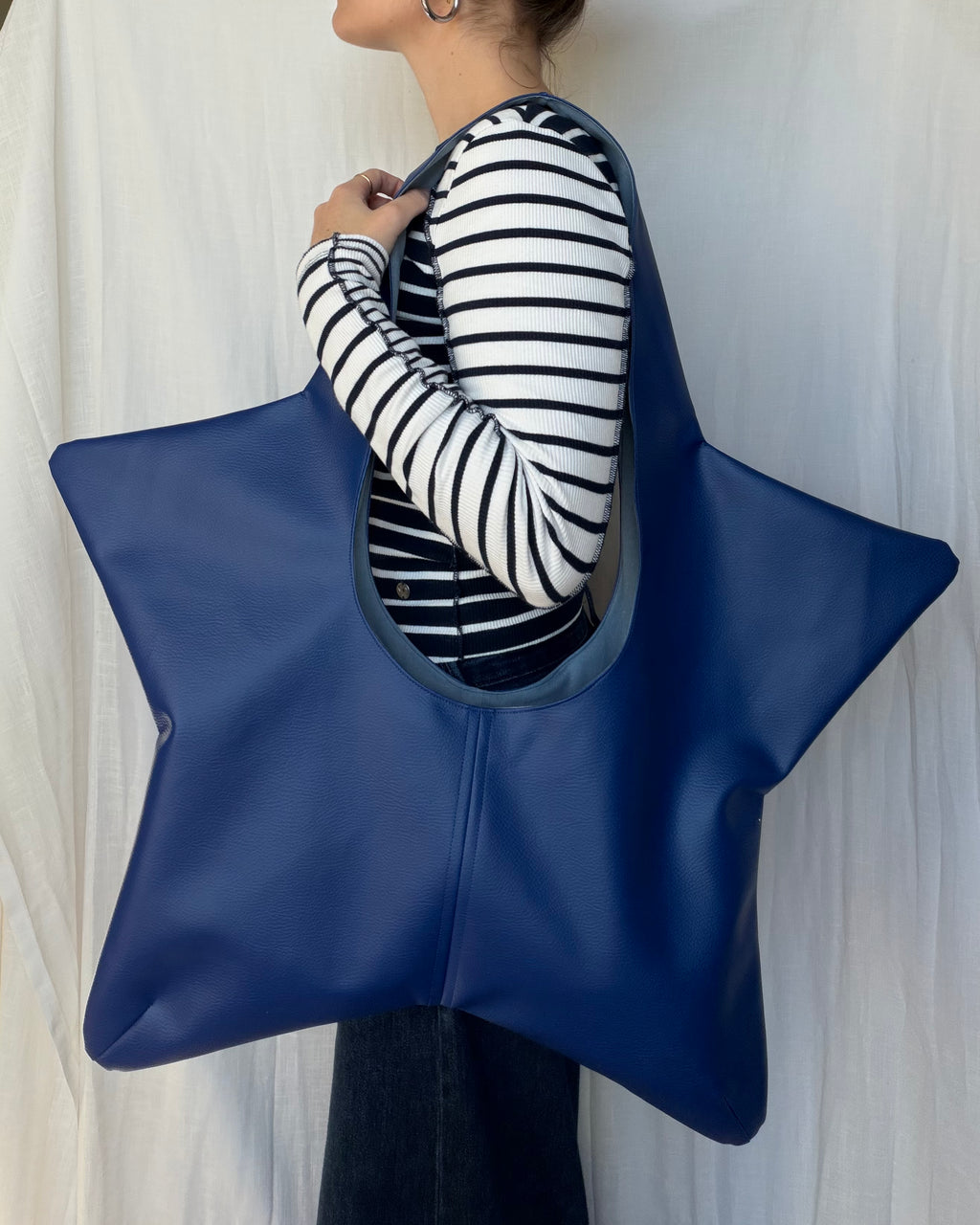 sac de superstar - similicuir bleu roi
